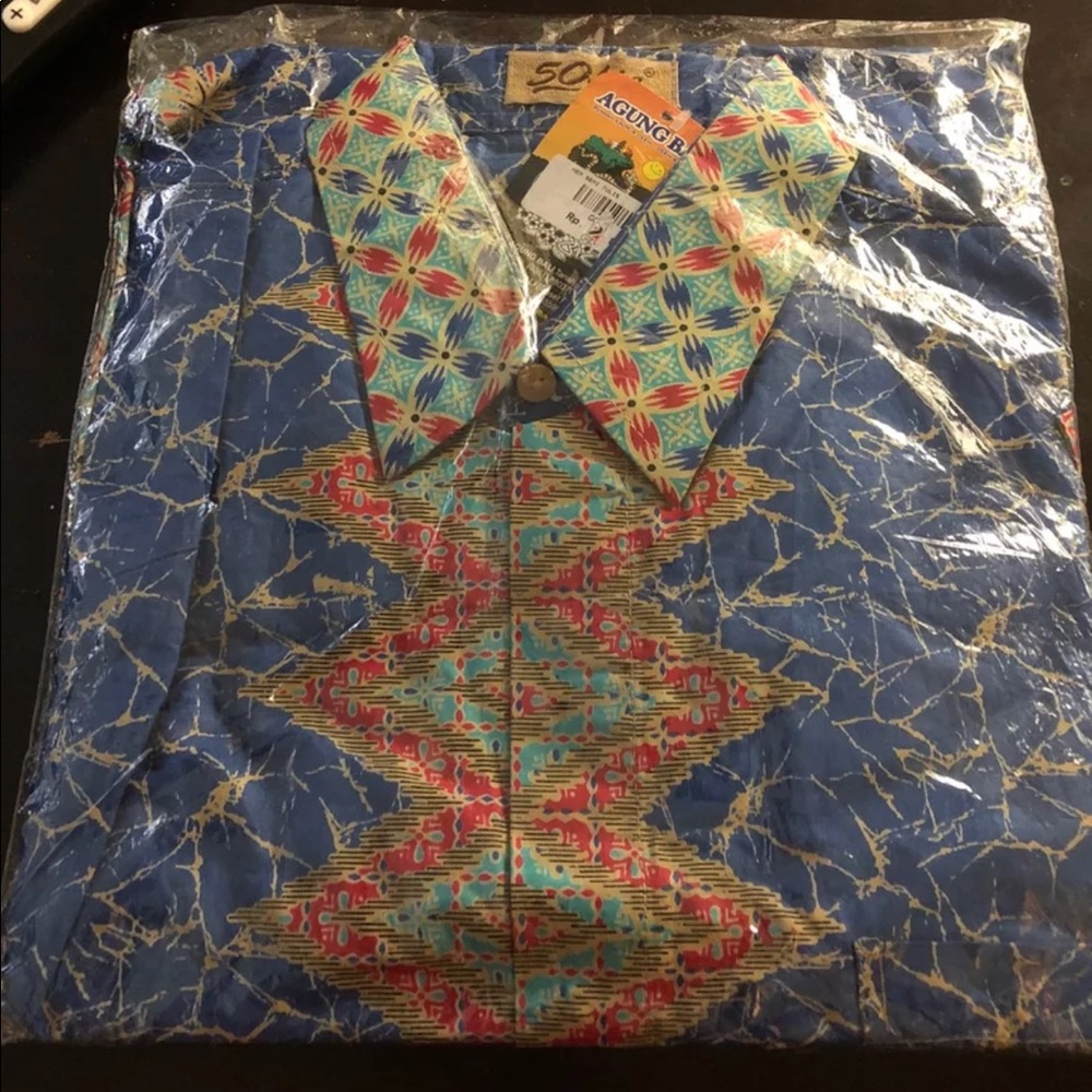 Batik fabric shirt